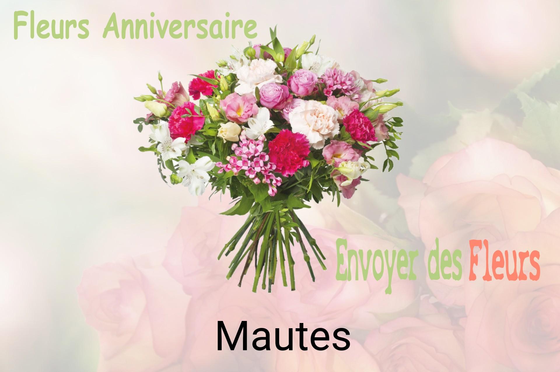 Bouquet de fleurs d’anniversaire livré à Mautes