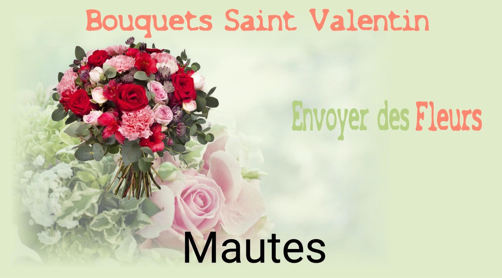 Roses de Saint-Valentin livrées à Mautes